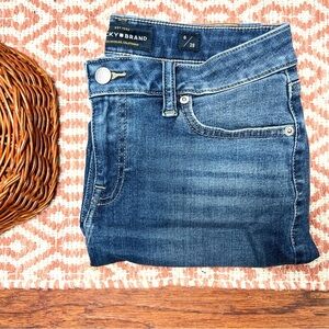 Lucky Brand Lolita Super Skinny Jeans Dark Wash High Rise Denim Pants Size 6
